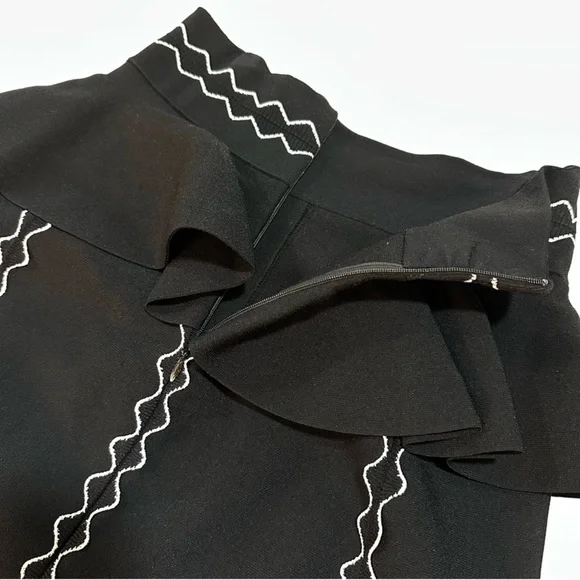 Alexander McQueen Stretch-Jersey Midi Skirt - Size S - Picture 10 of 16